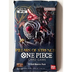 1 Booster Pillars Of Strength OP03 - One Piece Card Game
