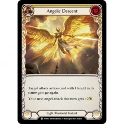 Rainbow Foil - Angelic Descent (Yellow) - Flesh And Blood TCG