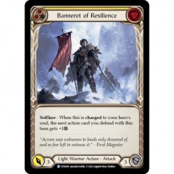 Rainbow Foil - Banneret of Resilience - Flesh And Blood TCG