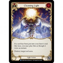 Rainbow Foil - Cleansing Light (Red) - Flesh And Blood TCG