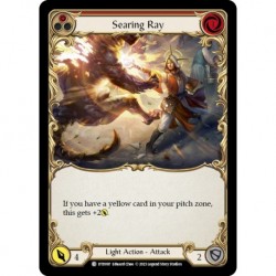 Rainbow Foil - Searing Ray (Red) - Flesh And Blood TCG