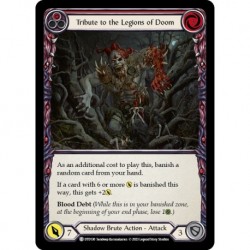Rainbow Foil - Tribute to the Legions of Doom (Red) - Flesh And Blood TCG