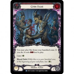 Grim Feast (Red) - Flesh And Blood TCG