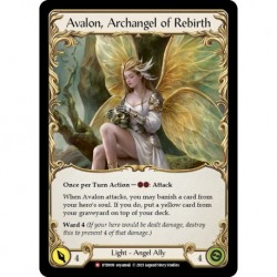 VF - Figment of Rebirth // Avalon, Archangel of Rebirth - Flesh And Blood TCG