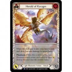 VF - Herald of Ravages (Red) - Flesh And Blood TCG