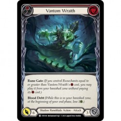 Rainbow Foil - VF - Vantom Wraith (Red) - Flesh And Blood TCG