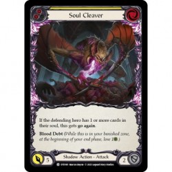 Rainbow Foil - VF - Soul Cleaver (Yellow) - Flesh And Blood TCG