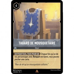 Tabard de Mousquetaire - Lorcana TCG