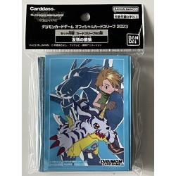 Sachet de 60 Sleeves (Protèges Cartes) Officielles 2023 - Digimon Card Game