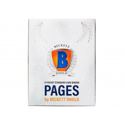 Boite de 100 Pages 9 Cases Beckett Shield - Clear - Standard Card