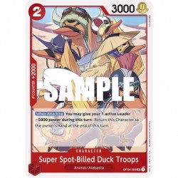 Super Spot-Billed Duck Troops - One Piece Card Game
