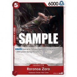Roronoa Zoro - One Piece Card Game