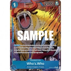 ( Alt Art ) Who's.Who - One Piece Card Game