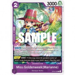 Miss.Goldenweek(Marianne) - One Piece Card Game