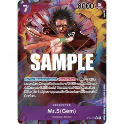 ( Alt Art ) Mr.5(Gem) - One Piece Card Game