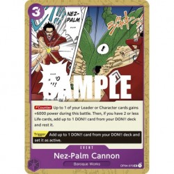 Nez-Palm Cannon - One Piece Card Game