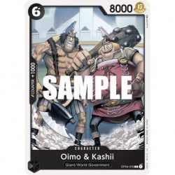 Oimo & Kashii - One Piece Card Game