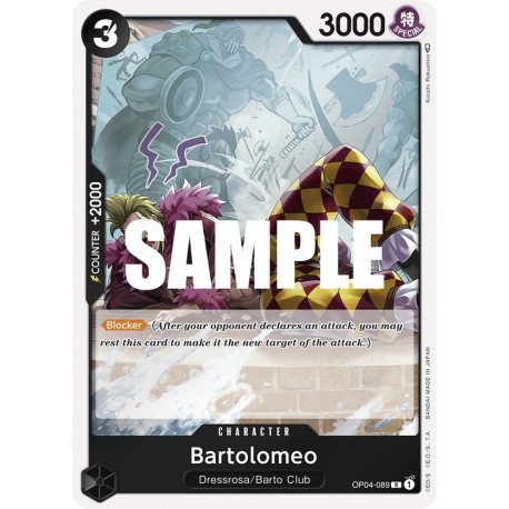 Bartolomeo - One Piece Card Game