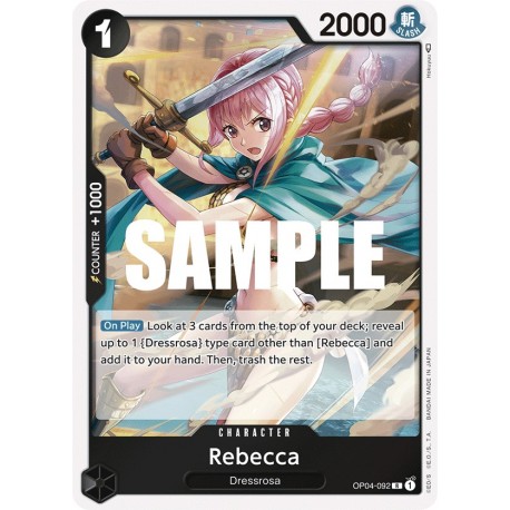 Rebecca - One Piece Card Game