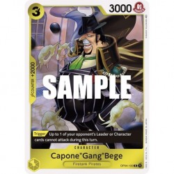 Capone "Gang"Bege - One Piece Card Game