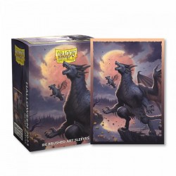 100 Protèges cartes Dragon Shield Halloween 2023 - Brushed Art Sleeves - Taille Standard