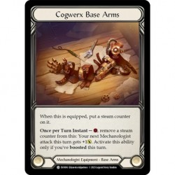 Cold Foil - Cogwerx Base Arms - Flesh And Blood TCG