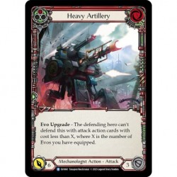 Heavy Artillery (Red) - Flesh And Blood TCG