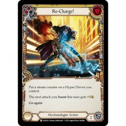 Rainbow Foil - Re-Charge! (Yellow) - Flesh And Blood TCG
