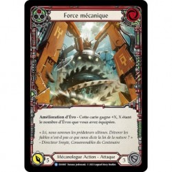 Rainbow Foil - VF - Force mécanique (Rouge) / Mechanical Strength (Red) - Flesh And Blood TCG