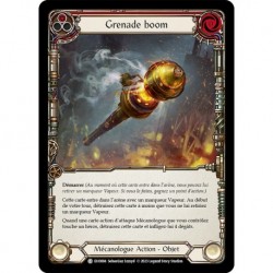 Rainbow Foil - VF - Grenade boom (Rouge) / Boom Grenade (Red) - Flesh And Blood TCG