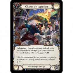 Rainbow Foil - VF - Champ de cognition (Rouge) / Cognition Field (Red) - Flesh And Blood TCG