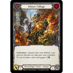 Rainbow Foil - VF - Infuser l’alliage (Bleu) / Infuse Alloy (Blue) - Flesh And Blood TCG