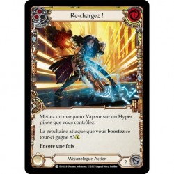 Rainbow Foil - VF - Re-chargez ! (Jaune) / Re-Charge! (Yellow) - Flesh And Blood TCG