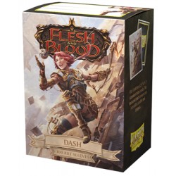 100 Protèges cartes - Flesh &amp;amp;amp;amp;amp;amp; Blood Dash - Matte Art Sleeves Dragon Shield