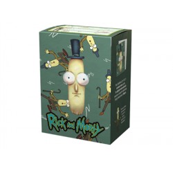 100 Protèges cartes - Rick And Morty - Mr. Poopy Butthole - Brushed Art Sleeves Dragon Shield