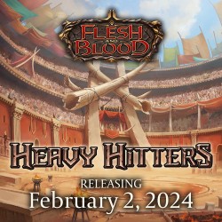 VO Pack RETRAIT BOUTIQUE HEAVY HITTERS - FLESH And BLOOD TCG