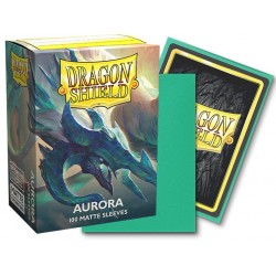 100 Protèges cartes Matte - Aurora - Dragon Shield
