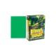 60 Protèges Cartes Matte Taille Japonaise - Dragon Shield - Apple Green (Vert Pomme)
