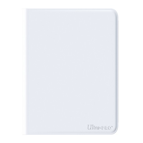 Portfolio zippé 12 cases Premium PRO-Binder Ultra Pro - Blanc