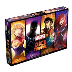DICE THRONE MARVEL – Black Panther, Captain Marvel, Black Widow, Dr Strange VF