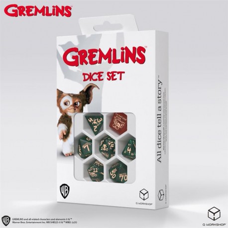 GREMLINS SET DE DES / DICE SET (7)