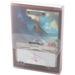 Boite de 8 Cube Pocket 15+ Cartes - Transparent (Clear) - Gamegenic