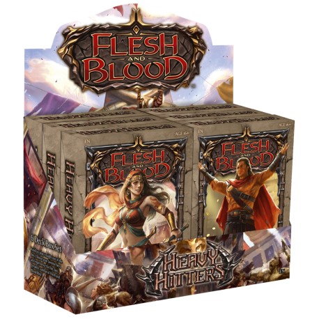 V0 1 Booster HEAVY HITTERS - FLESH And BLOOD TCG