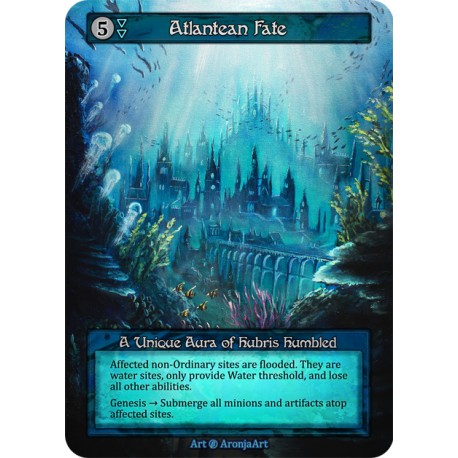 Atlantean Fate Sorcery TCG