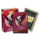 60 Protèges cartes Taille Japonaise - Valentine Dragon 2024 - Brushed Art Sleeves Dragon Shield