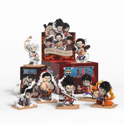 DISPLAY de 6 Figurines One Piece "Hidden Dissectibles" - Series 6 (Luffy Gear's) ALEATOIRES