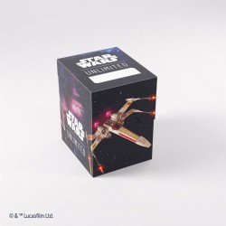 STAR WARS: UNLIMITED - DECK BOX - X-WING/TIE FIGHTER - GAMEGENIC