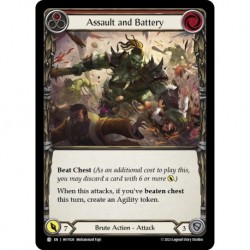 Rainbow Foil - Assault and Battery (Red) - Flesh And Blood TCG