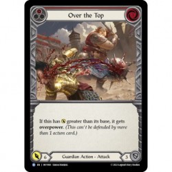 Rainbow Foil - Over the Top (Red) - Flesh And Blood TCG