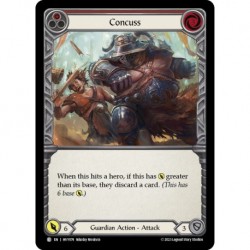 Rainbow Foil - Concuss (Red) - Flesh And Blood TCG